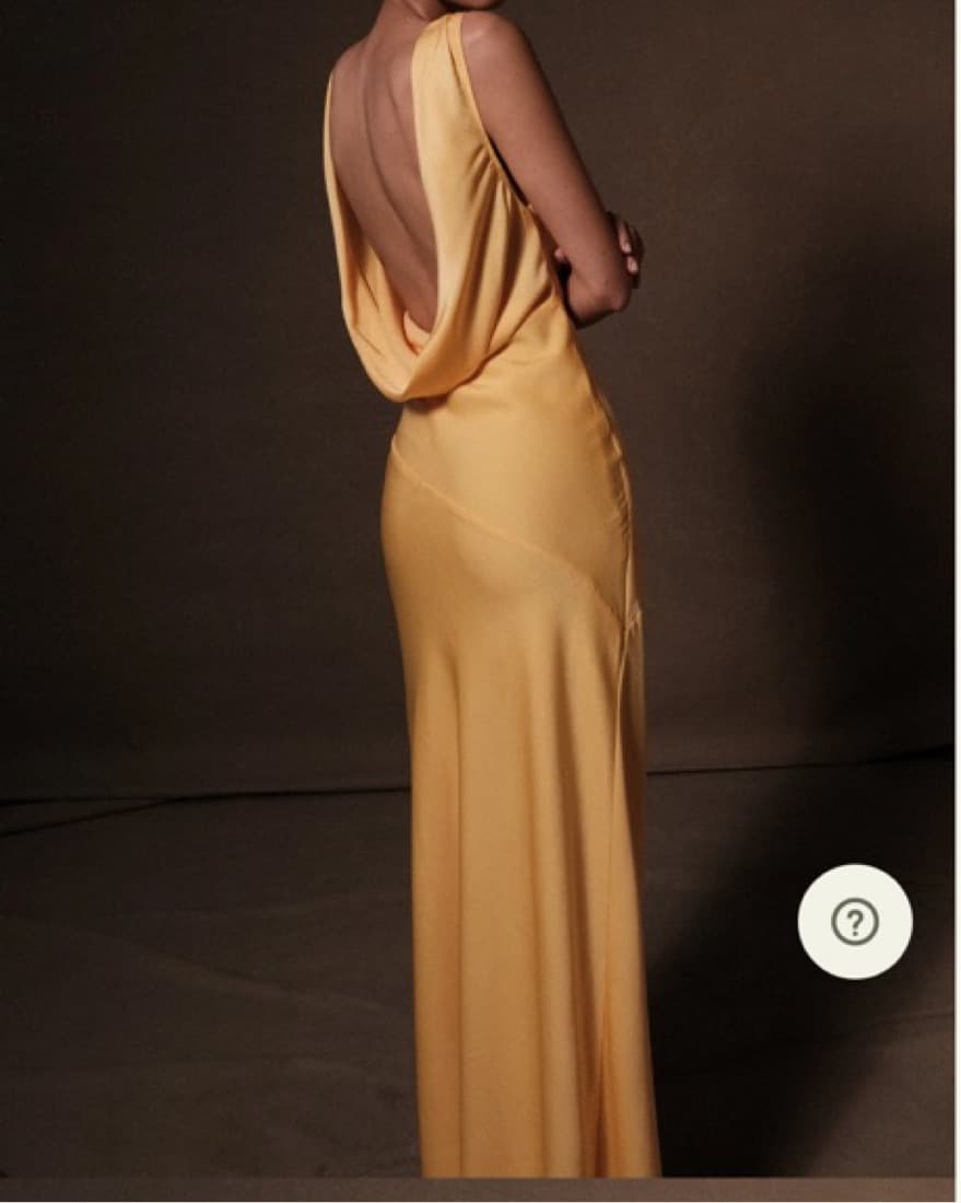Meshki Nadia Satin Yellow Dreas - Image 5
