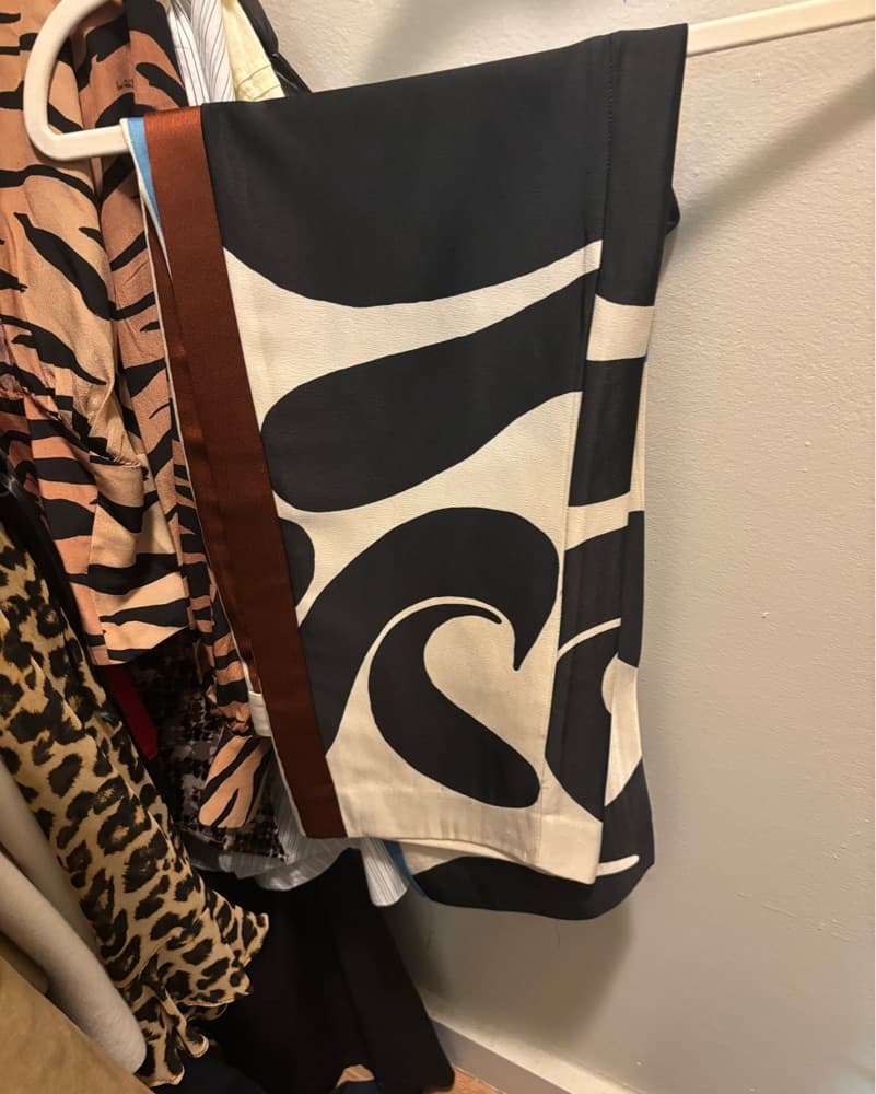 Amazing Satin Old Zara Pants - Image 2