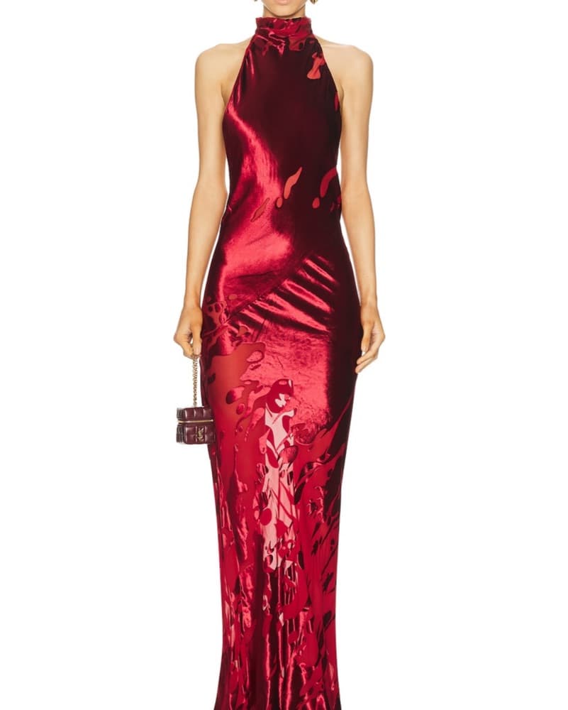 THE SEI Red Gown - Image 2