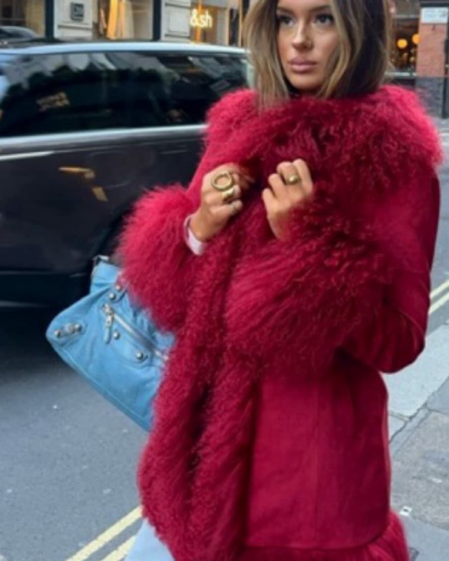 Charlotte Simone Red coat  - Image 2