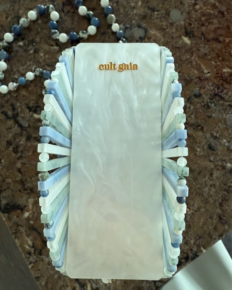 Cult Gaia Luna Acrylic Crossbody Bag - Image 3