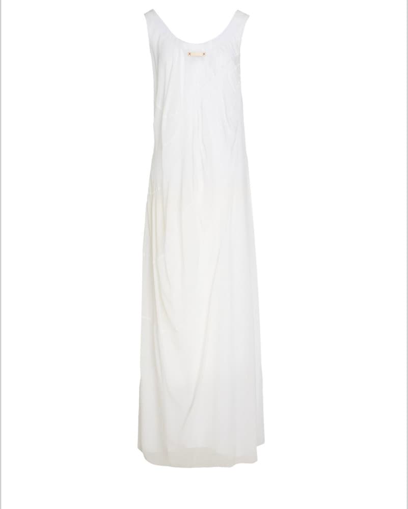 Maison Margiela White Sheer Dress - Image 2