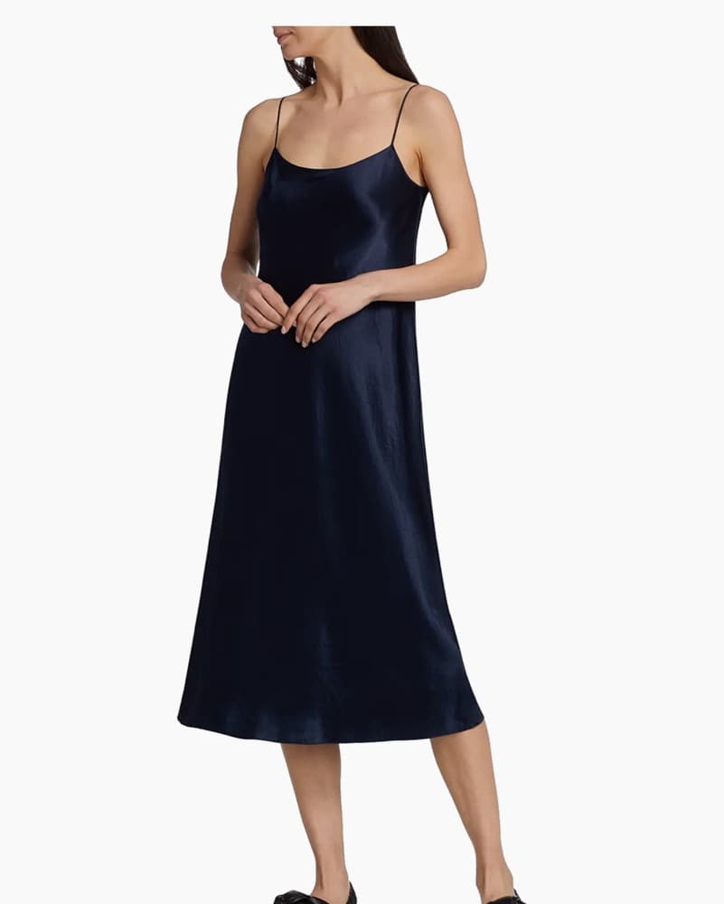 Vince Navy Slip Dress - Image 1
