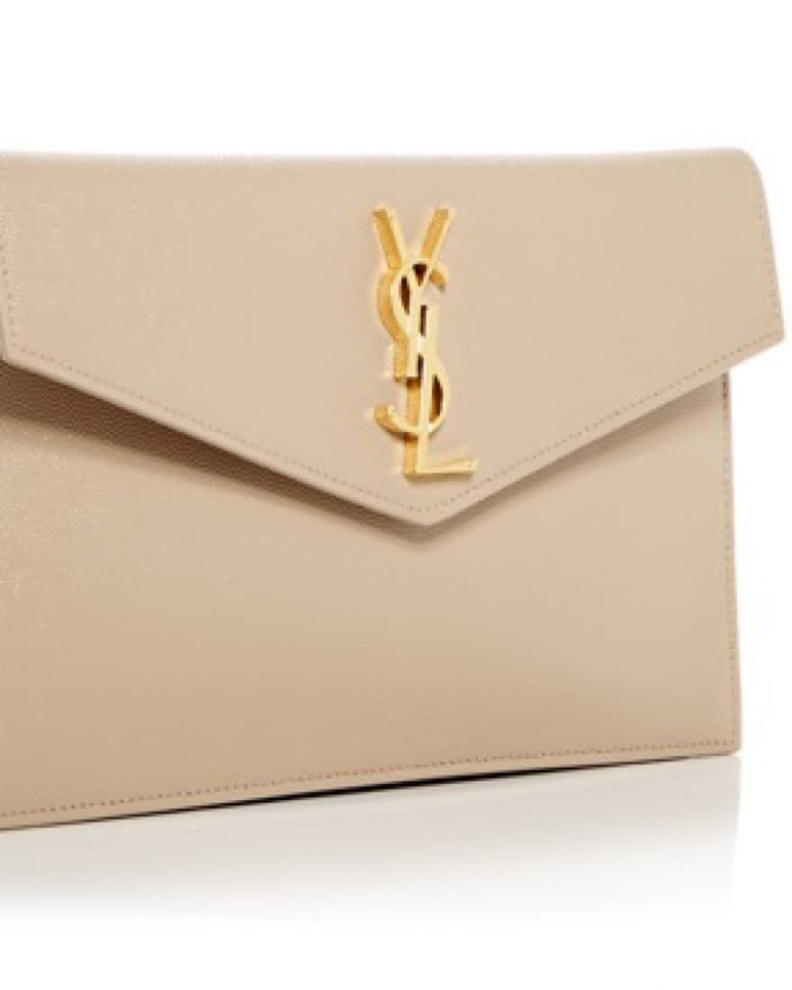 Beige YSL Clutch - Image 3