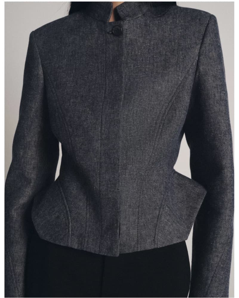 Zara Structured Peplum Jacket  - Image 2