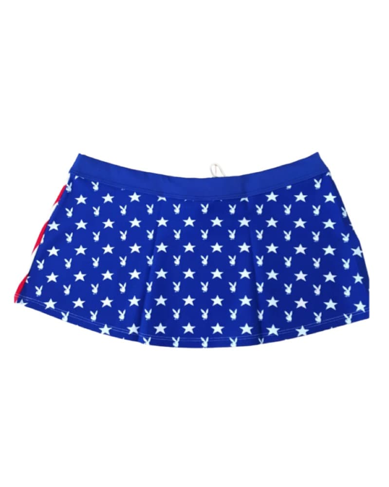 Patriotic Playboy Swim Skirt - Image 2