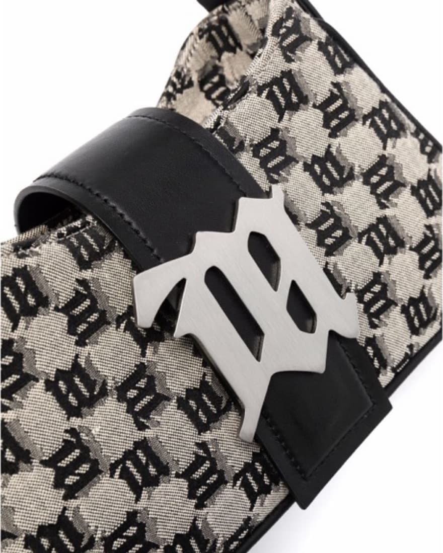 Misbhv Jacquard Monogram Shoulder Bag - Image 4