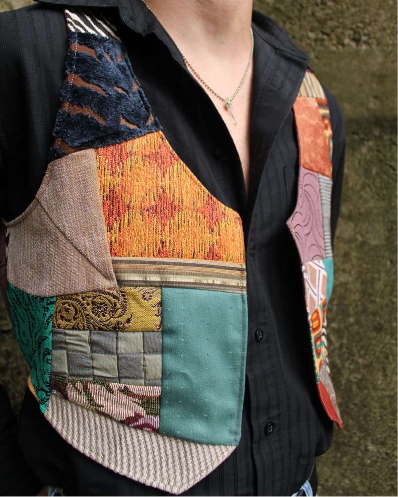 Patchwork Vest - Image 2