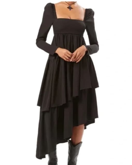 WeWoreWhat Puff Sleeve Asymmetrical Dres - Image 2