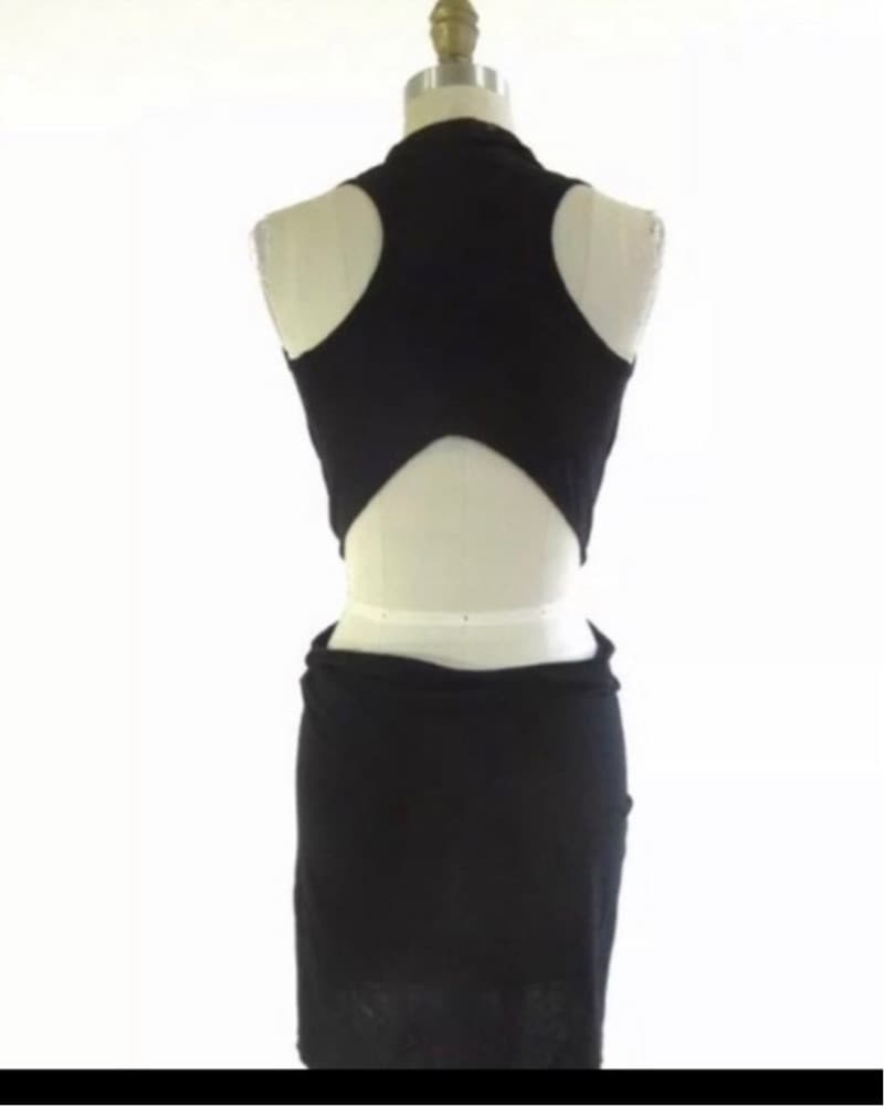 Rick Owens Lilies Mini Dress - Image 3