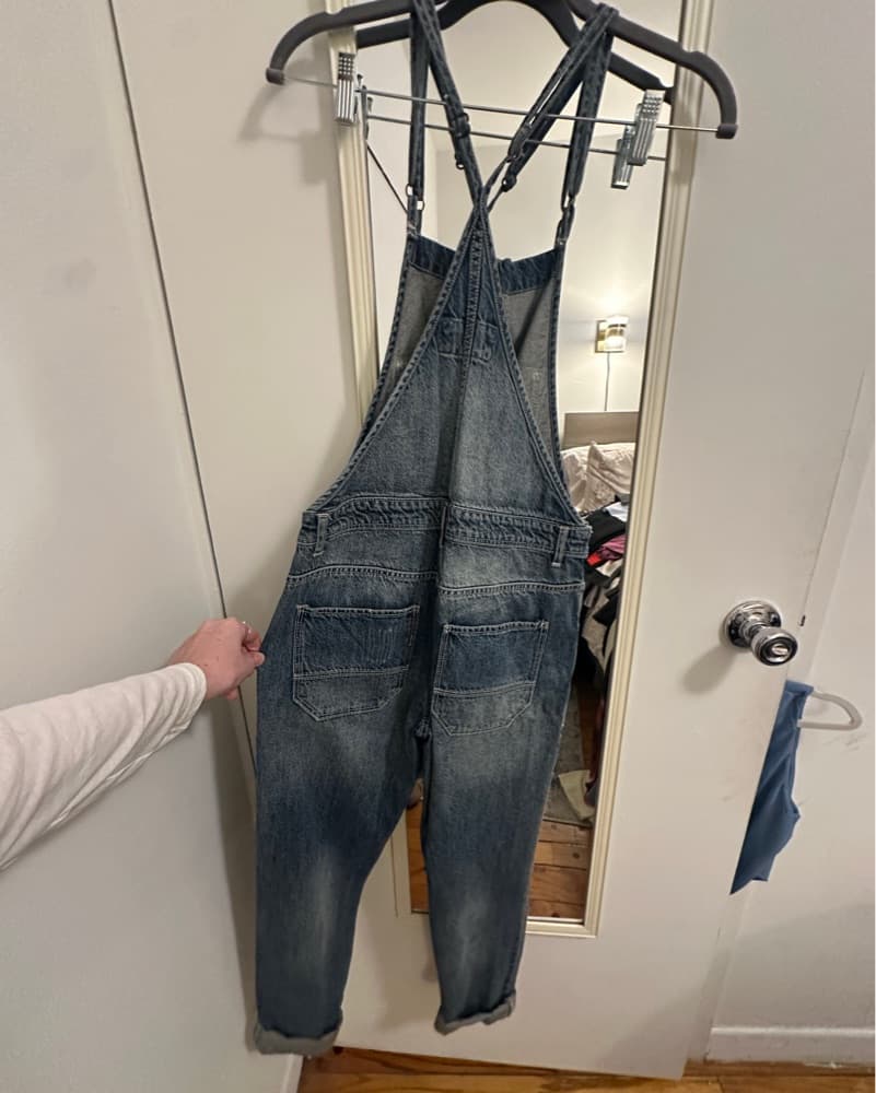 Blue long overalls - Image 2