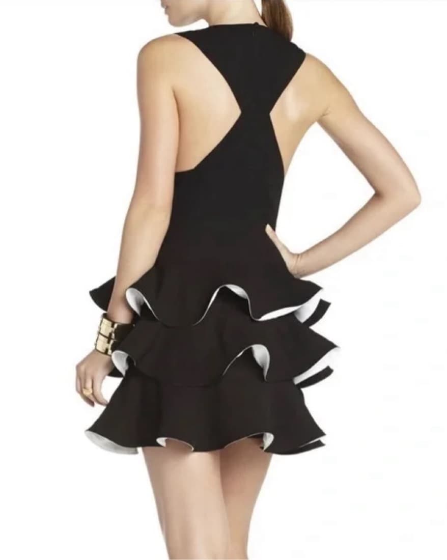 Katia Ruffle Mini Dress - Image 2