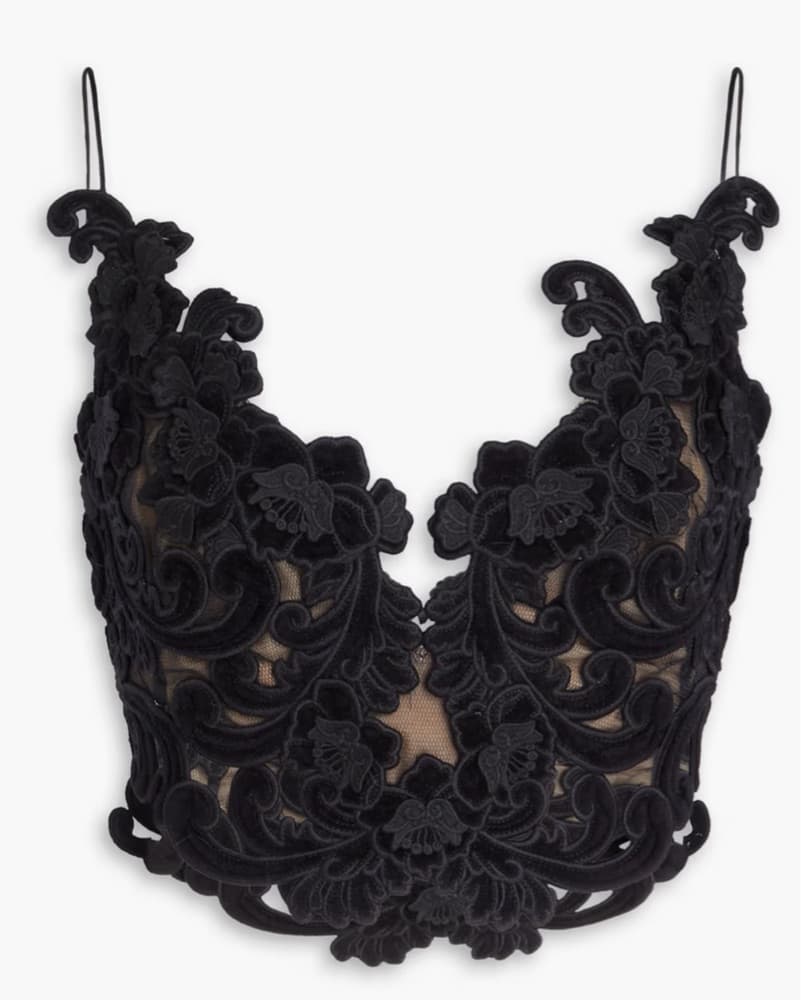 Elegant Lace Trimmed Camisole - Image 1