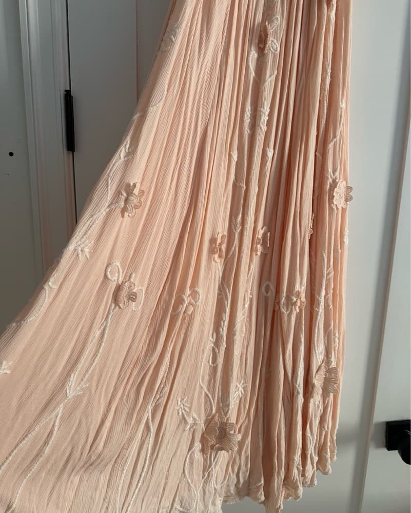 Free People Rosa Floral Embroidered Maxi - Image 3