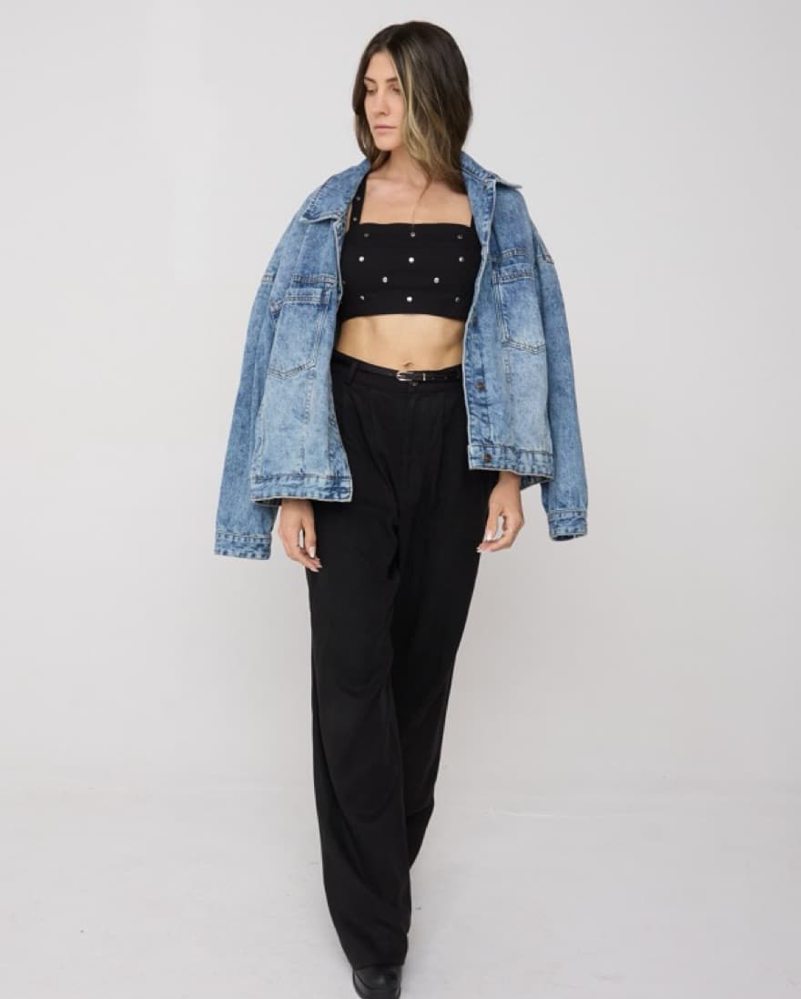 Edgy Crop Top - Image 3