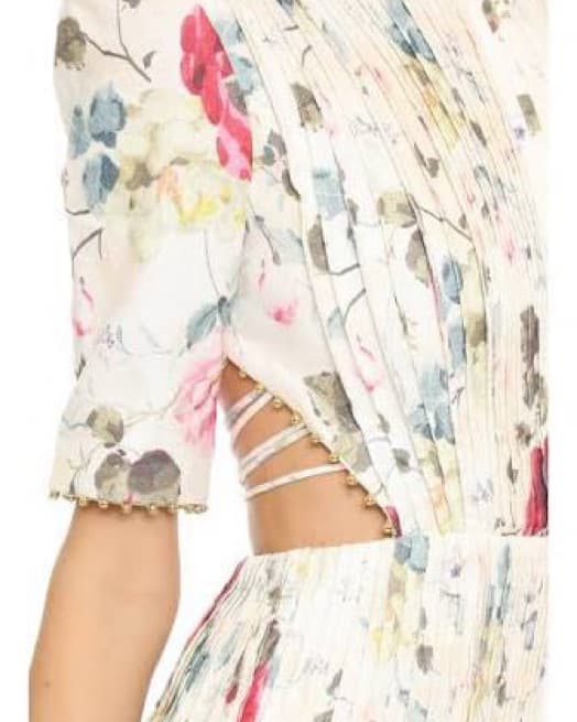 Rare Zimmermann Corset Mini Floral Dress - Image 4