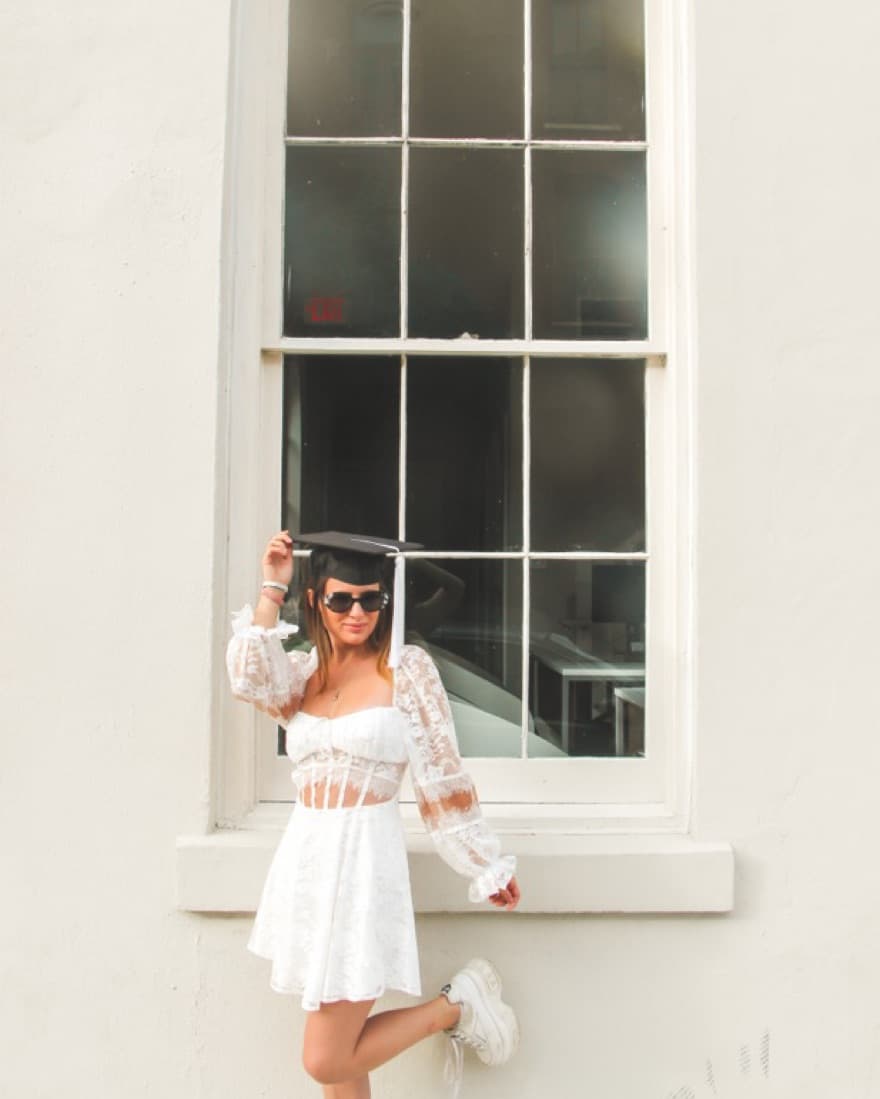 For Love And Lemons White Dress - Image 2