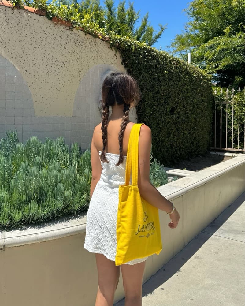 White Mini Dress Or Cover Up  - Image 2