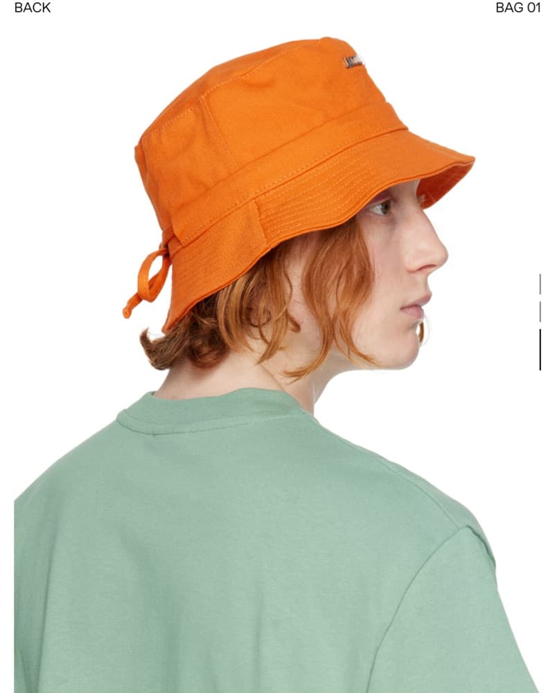 Jacquemus Orange Le Raphia 'Le Bob Gadjo - Image 3