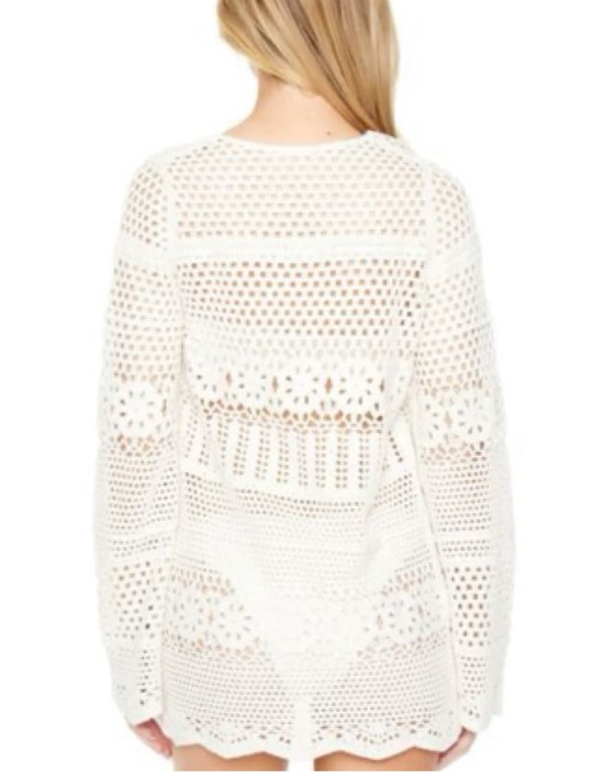 Forever 21 Crochet Swim Cover Up - Image 4