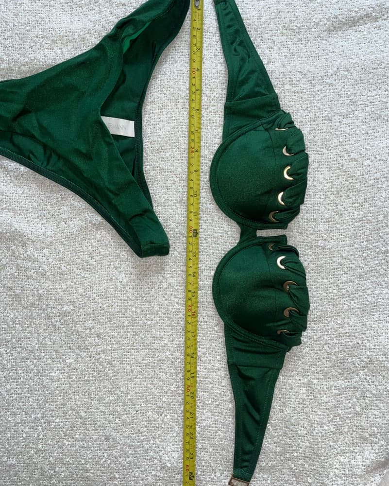 Zimmermann Emerald Green Balconette Suit - Image 3