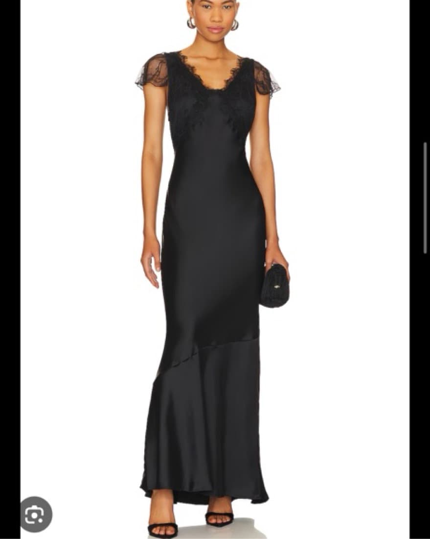 We Wore What Black Wedding Guest Dress - Image 3