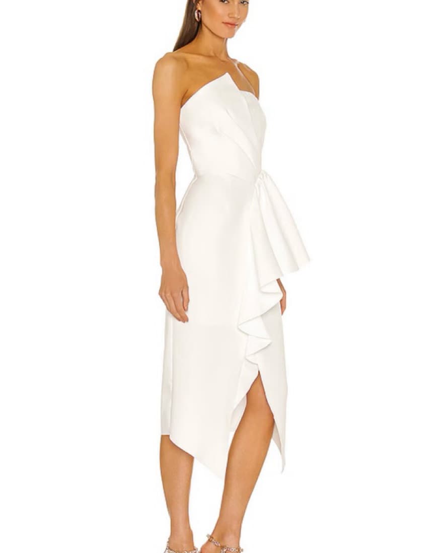 Elliatt Reception Dress In Ivory - Image 2