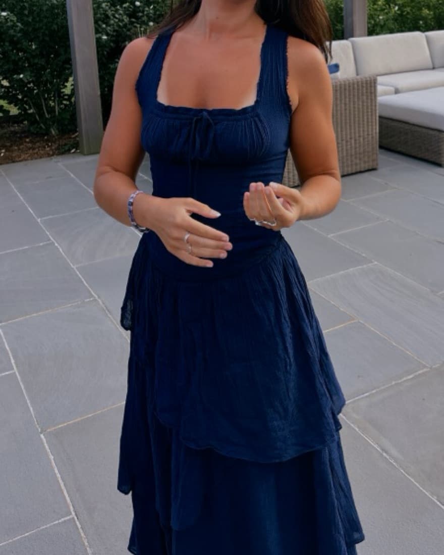 Navy Blue Dress - Image 2