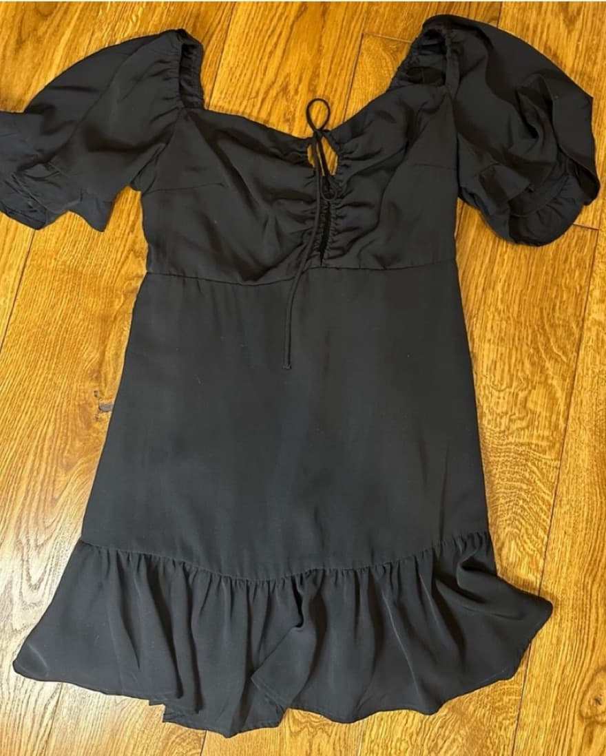 Abercombie Black mini dress - Image 1