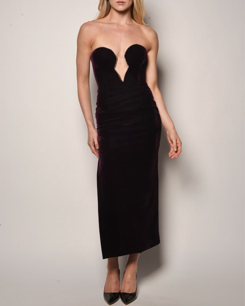 Dark Purple Velvet - Image 1