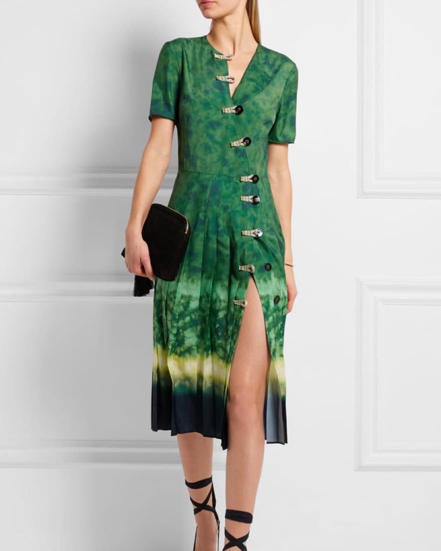 Altuzarra 2016 Pleated Dress - Image 1
