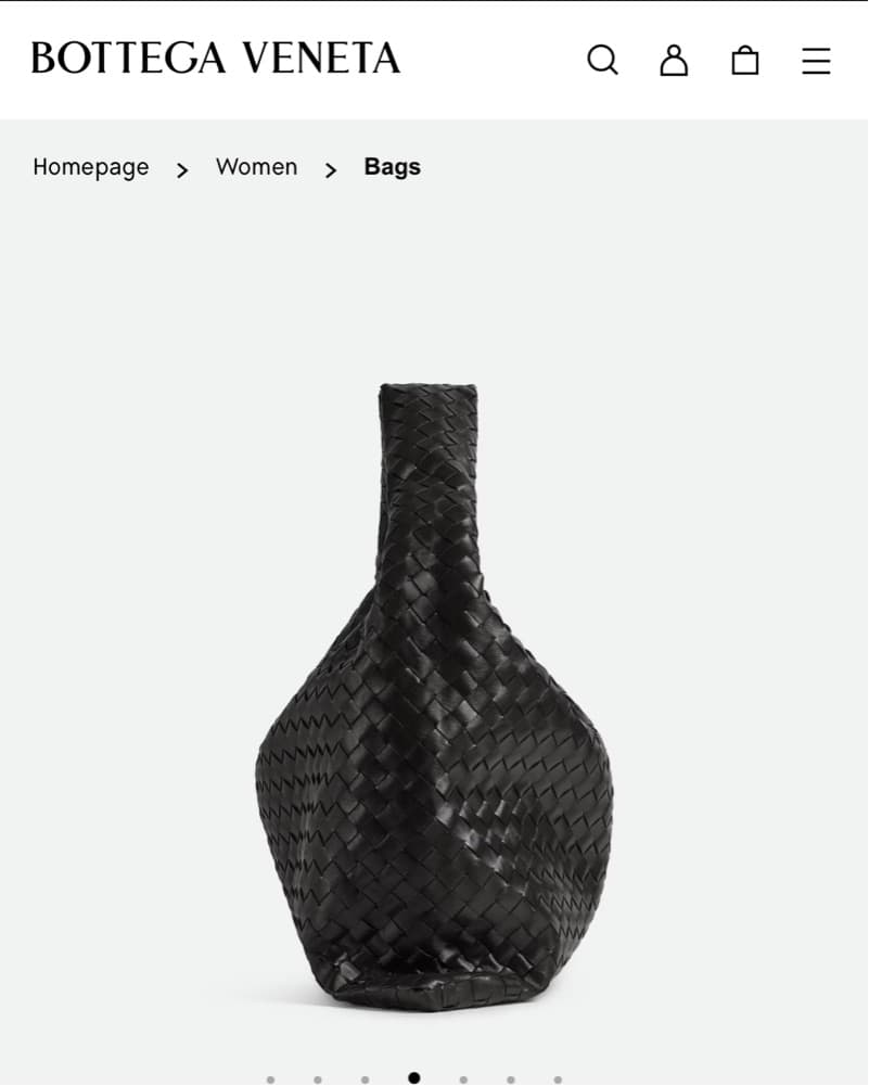Bottega Large Hop Bag - Image 2