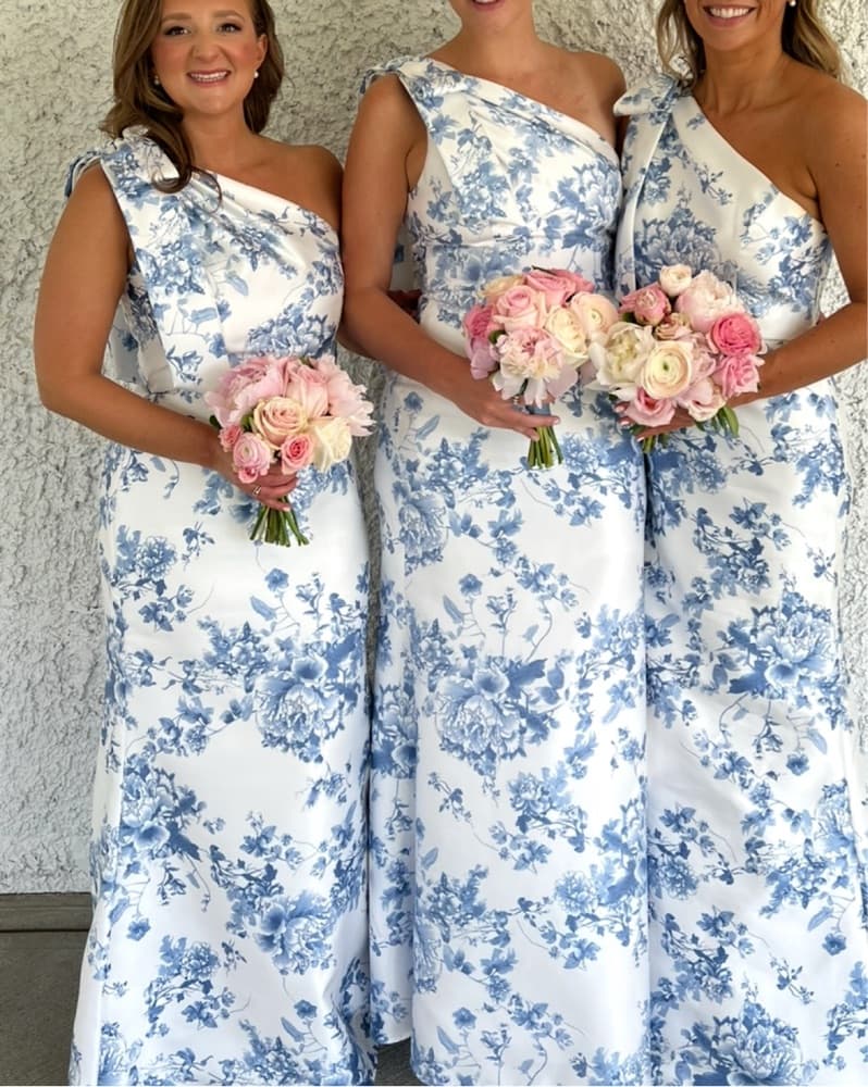 Alfred Sung One Shoulder Gown - Image 2