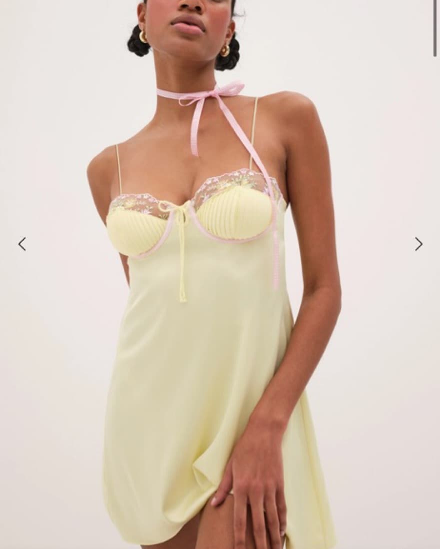 For Love & Lemons Buttercup Bunches Slip - Image 2