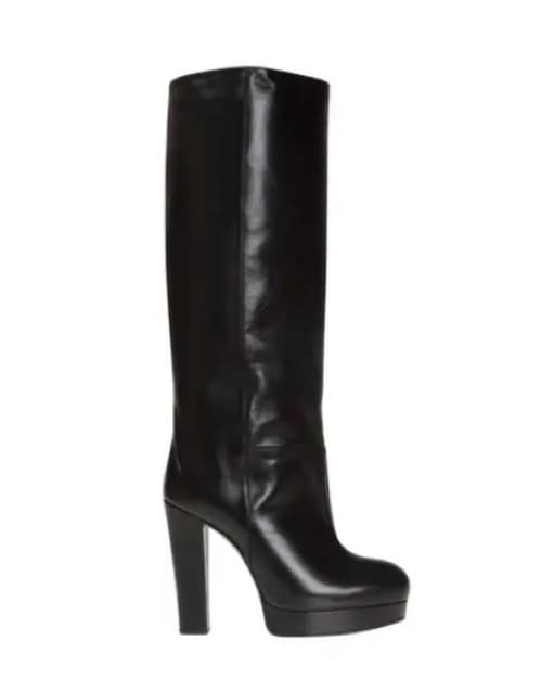 Gucci Leather Knee high plattaform Boots - Image 2