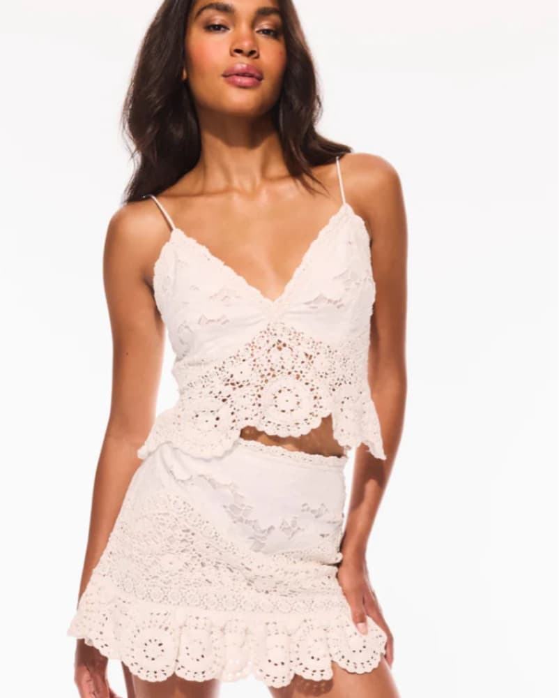 Crochet Lace Top - Image 3