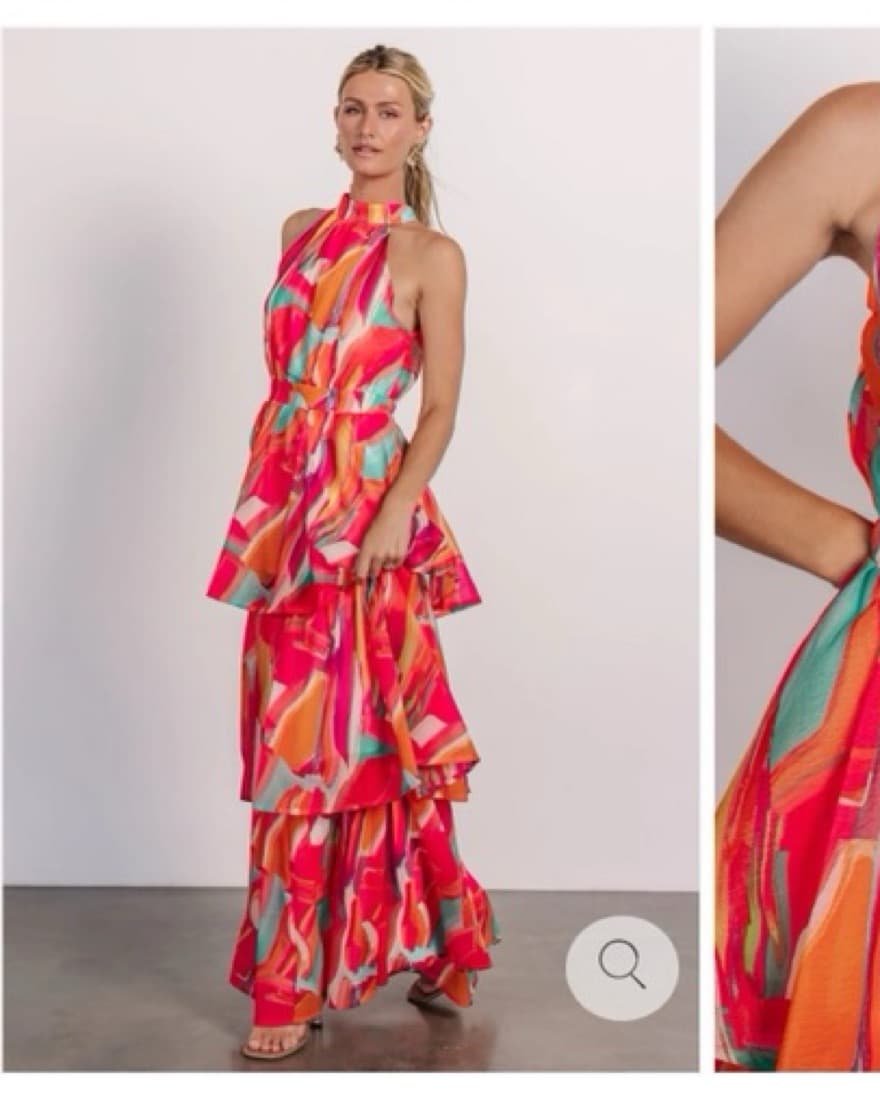 Autumn Halter Dress - Image 1