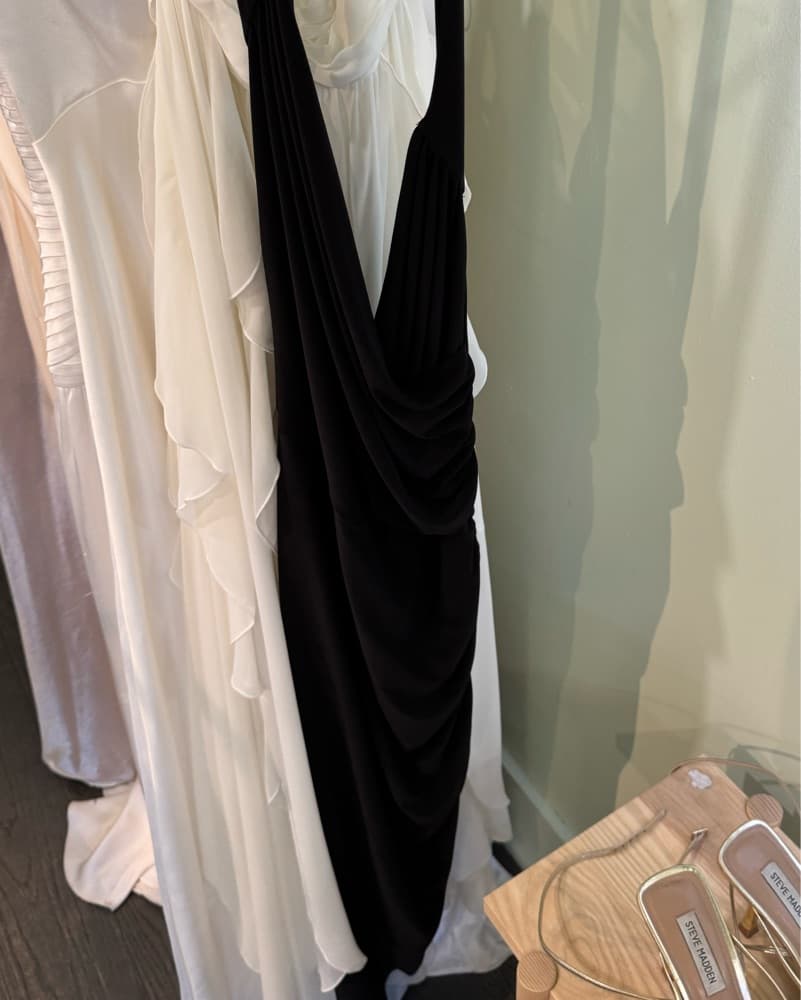 Norma Kamali Draped Dress - Image 2