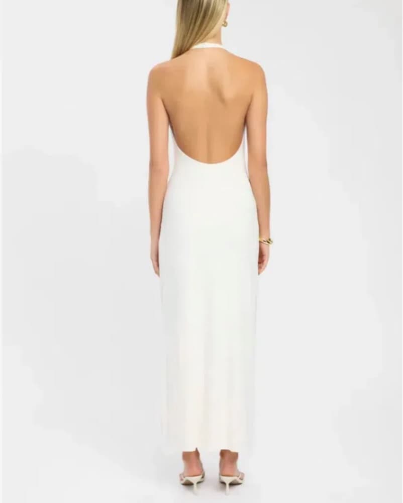 KOOKAI PALOMA DRESS - Halter Maxi - Image 4