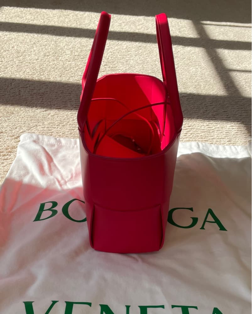 Bottega Veneta Arco Tote Small Pink - Image 3