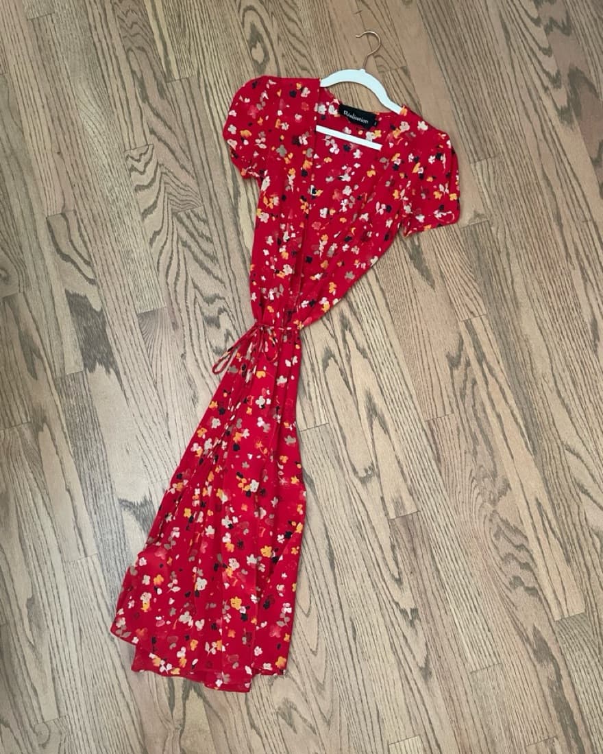 Realisation Par Teale Wrap Midi Dress  - Image 3