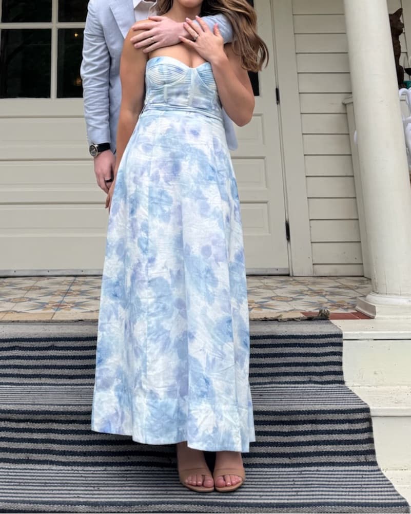 Bardot Belted Midi Dress - Image 3