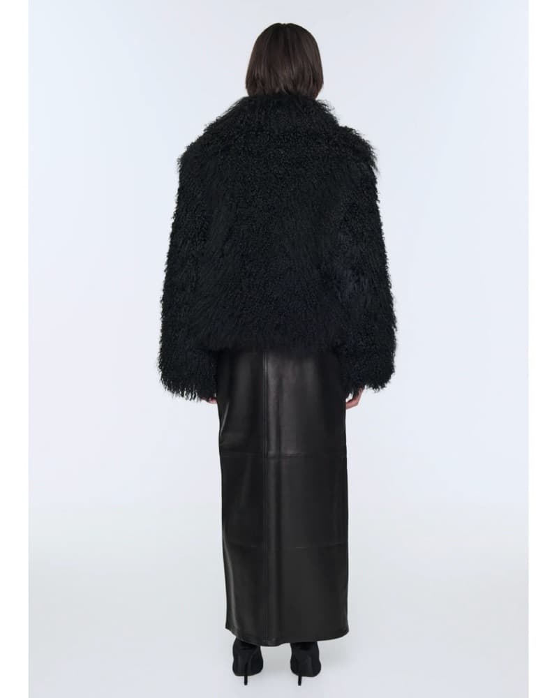 DUCIE Mongolian Fur Coat - Image 2