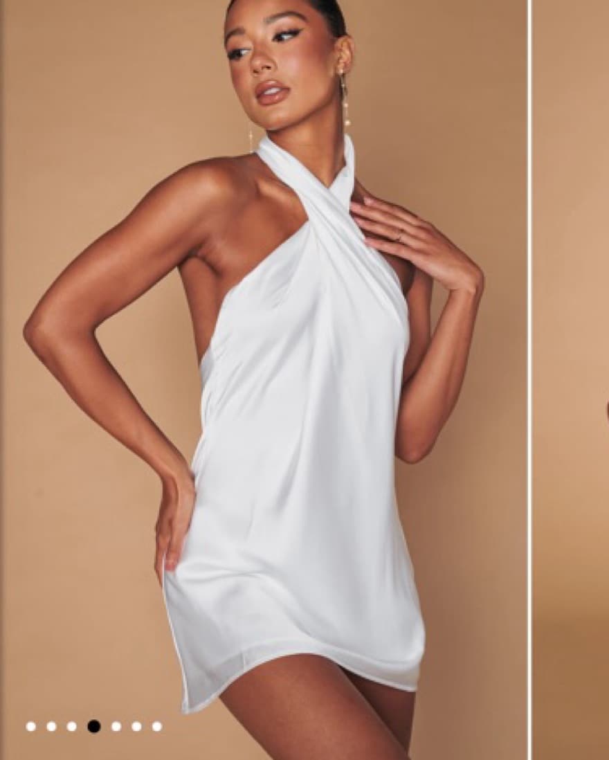 Jasmine Halter Mini Dress Formal - Image 1