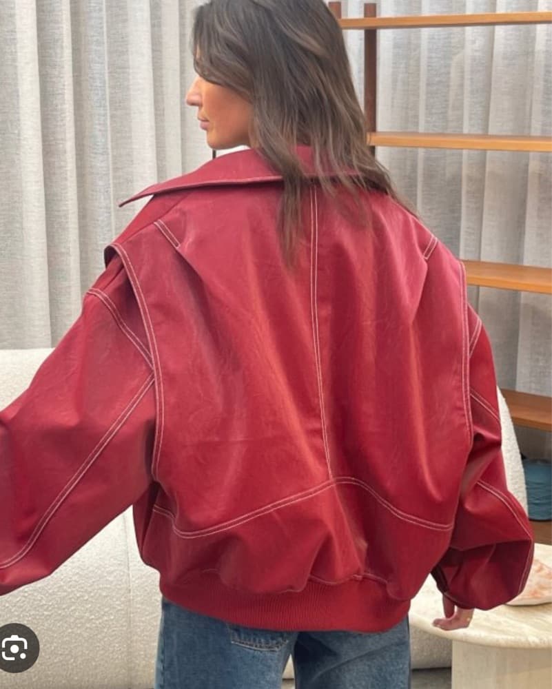 The Room Antwerp Contrast Stitch Jacket - Image 3