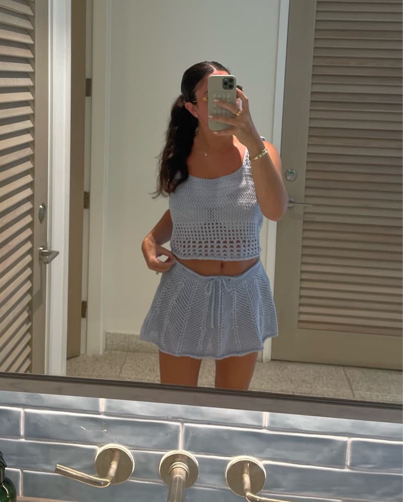 Free People Fuego Crochet Skirt Set - Image 6