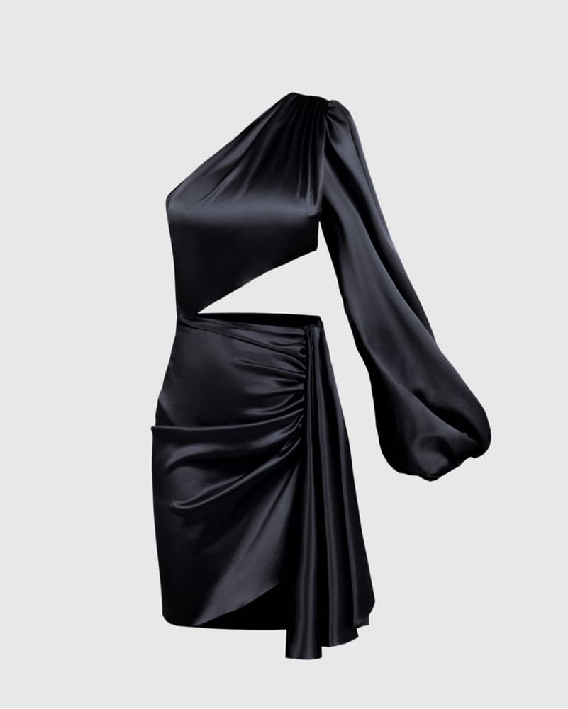 Side Sleeve Mini Dress - Image 2