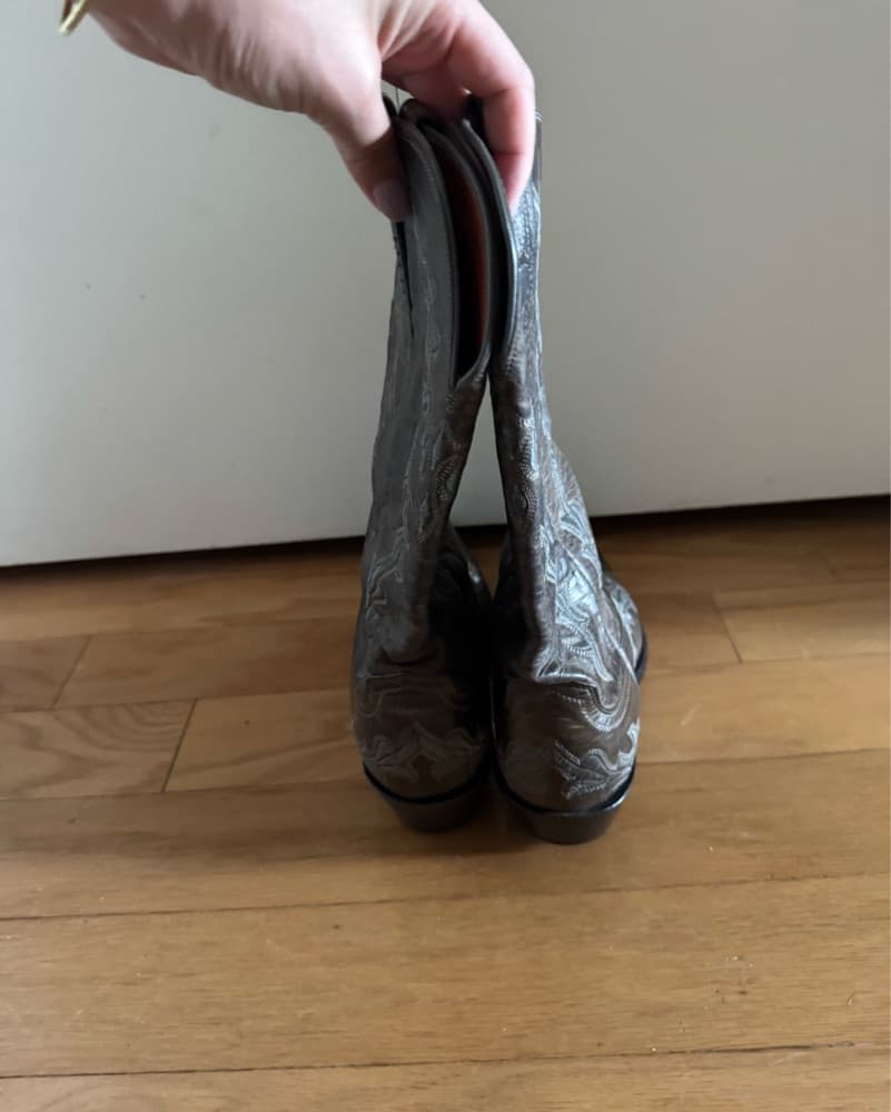 Vintage Lucchese Cowboy Boots - Image 4