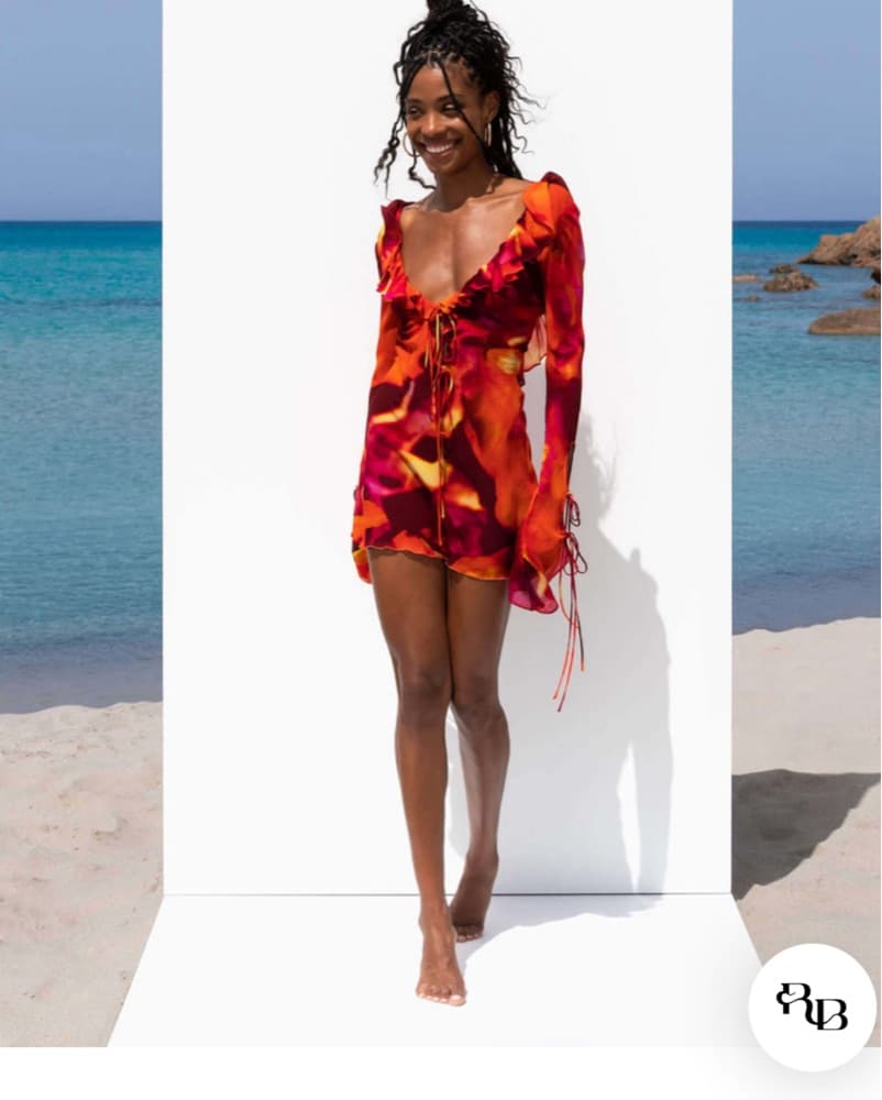 Rat And boa Dali Dress - Image 1