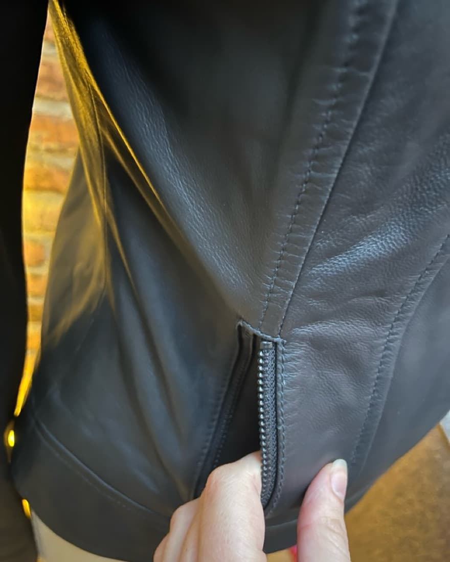Halogen Leather Jacket  - Image 3